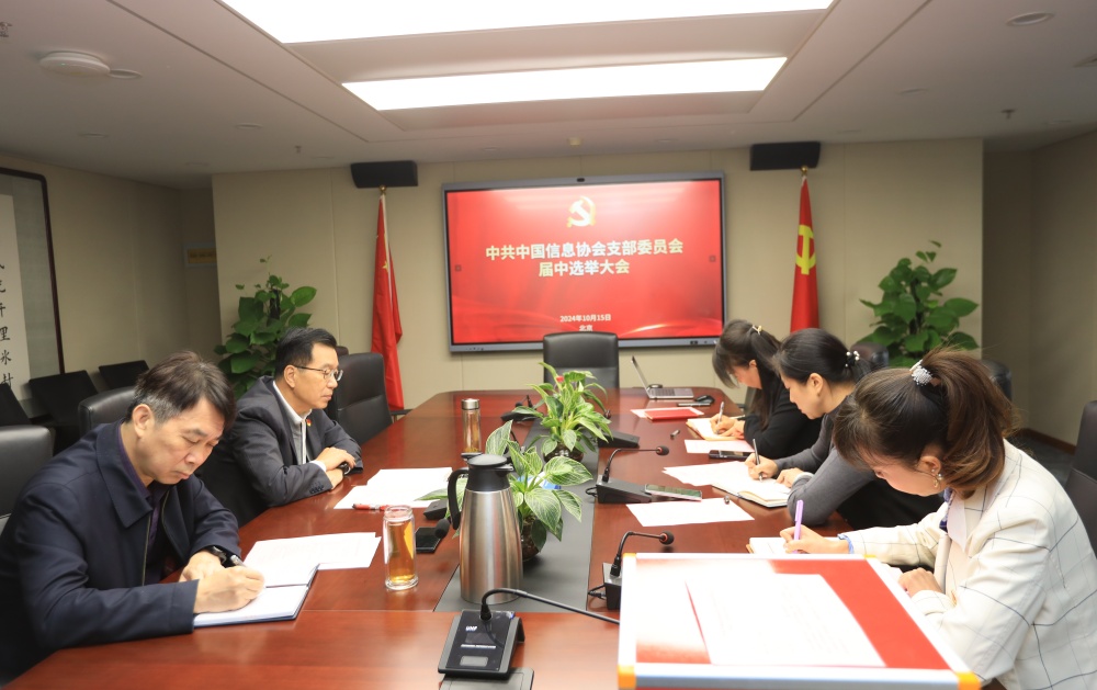 中國(guó)信息協(xié)會(huì)黨支部完成屆中調(diào)整書記選舉   王金平同志當(dāng)選新任書記