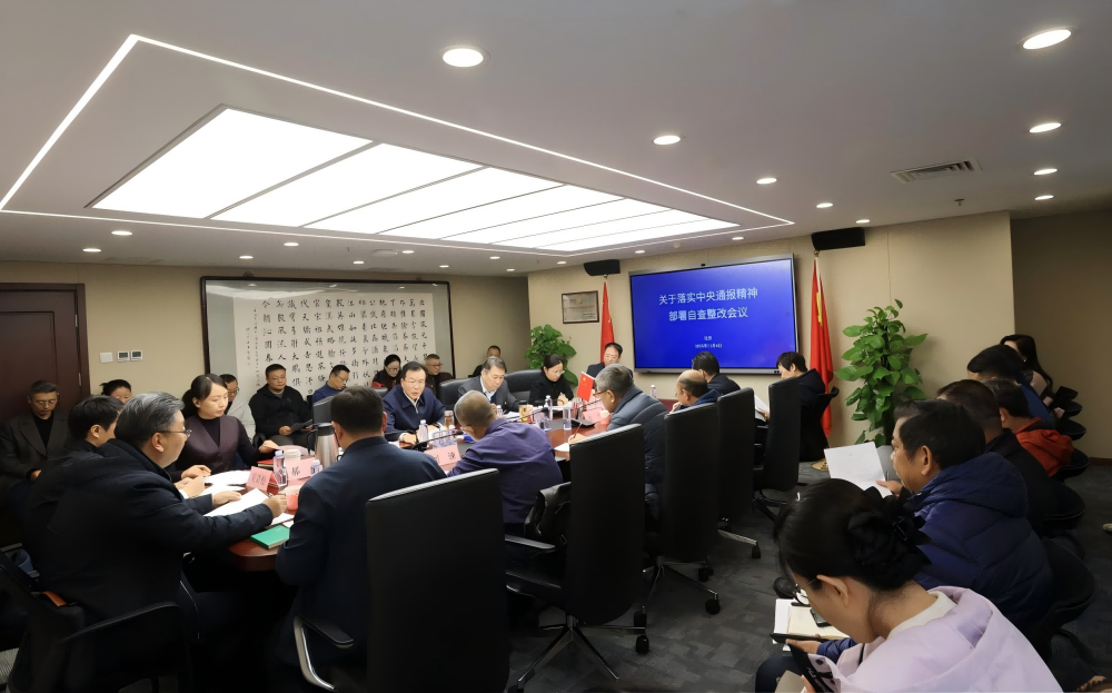 中國信息協(xié)會(huì)召開關(guān)于落實(shí)中央通報(bào)精神部署自查整改部署會(huì)